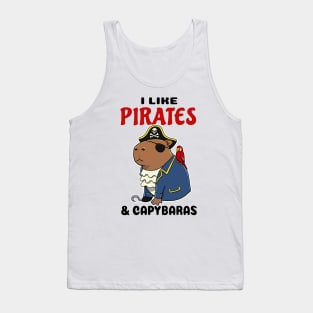 I Like Pirates and Capybaras Tank Top